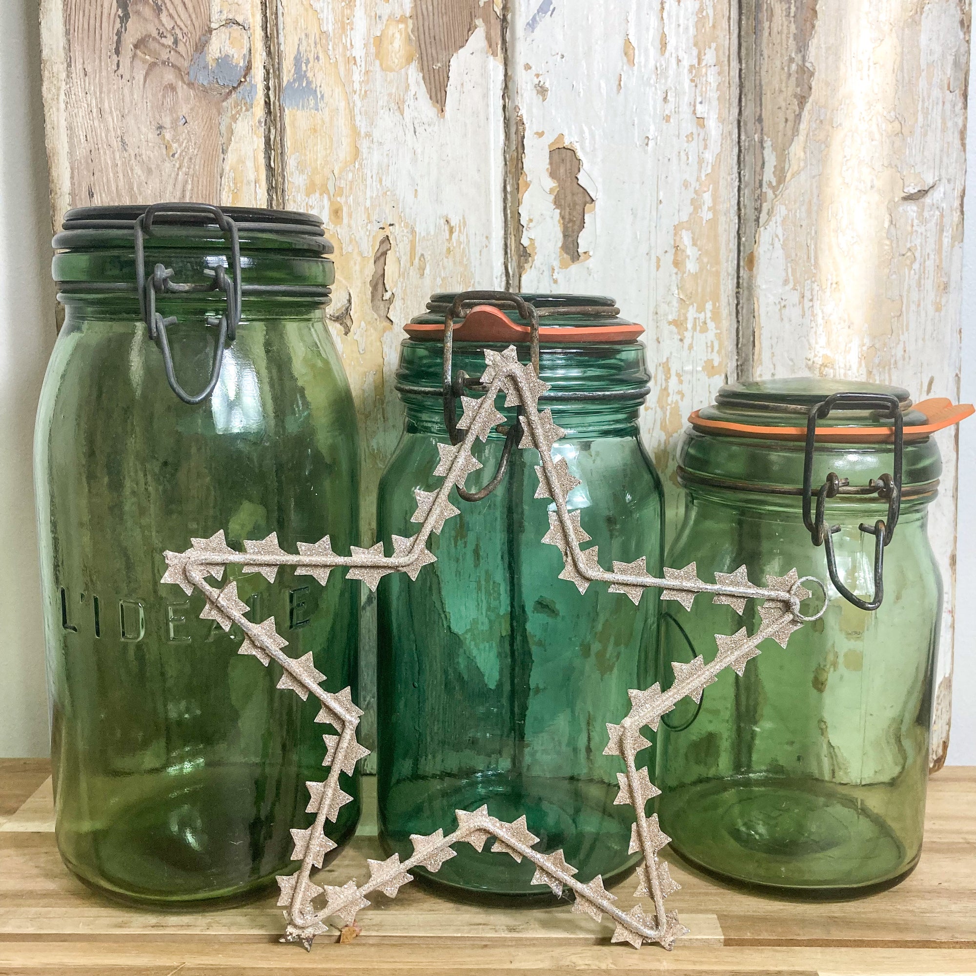 Green Glass Kitchen Jars - A Fresh Take on Storage Solutions