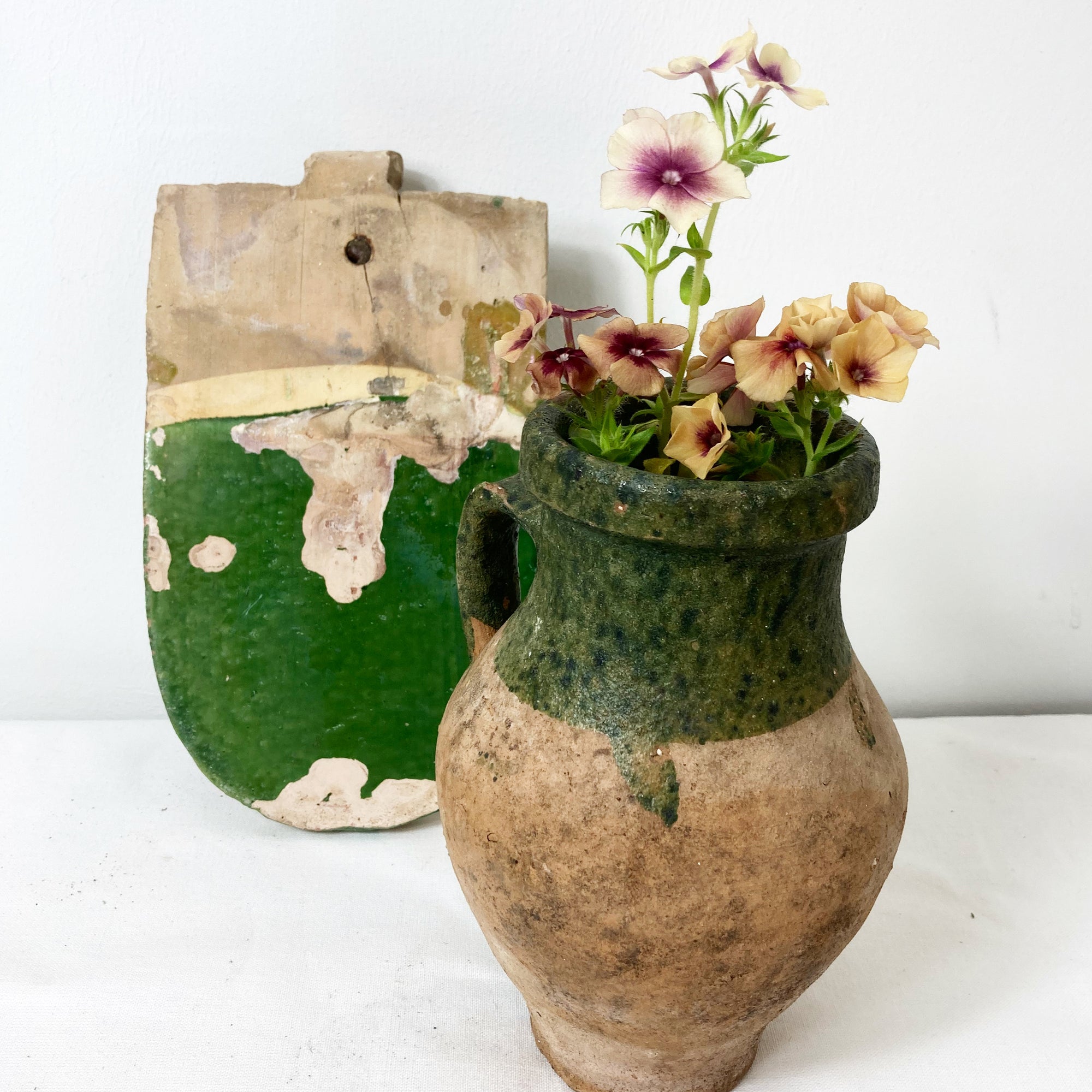 Rustic and antique pots, bowls & urns