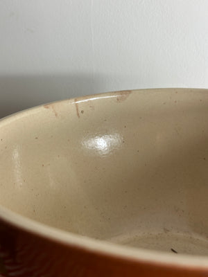 French Digoin Grespots Sandstone Bowl