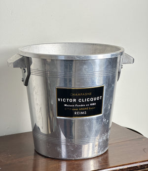 Vintage French Clicquot champagne bucket