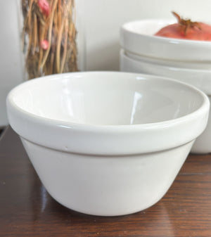 Mason Cash England white pudding bowl