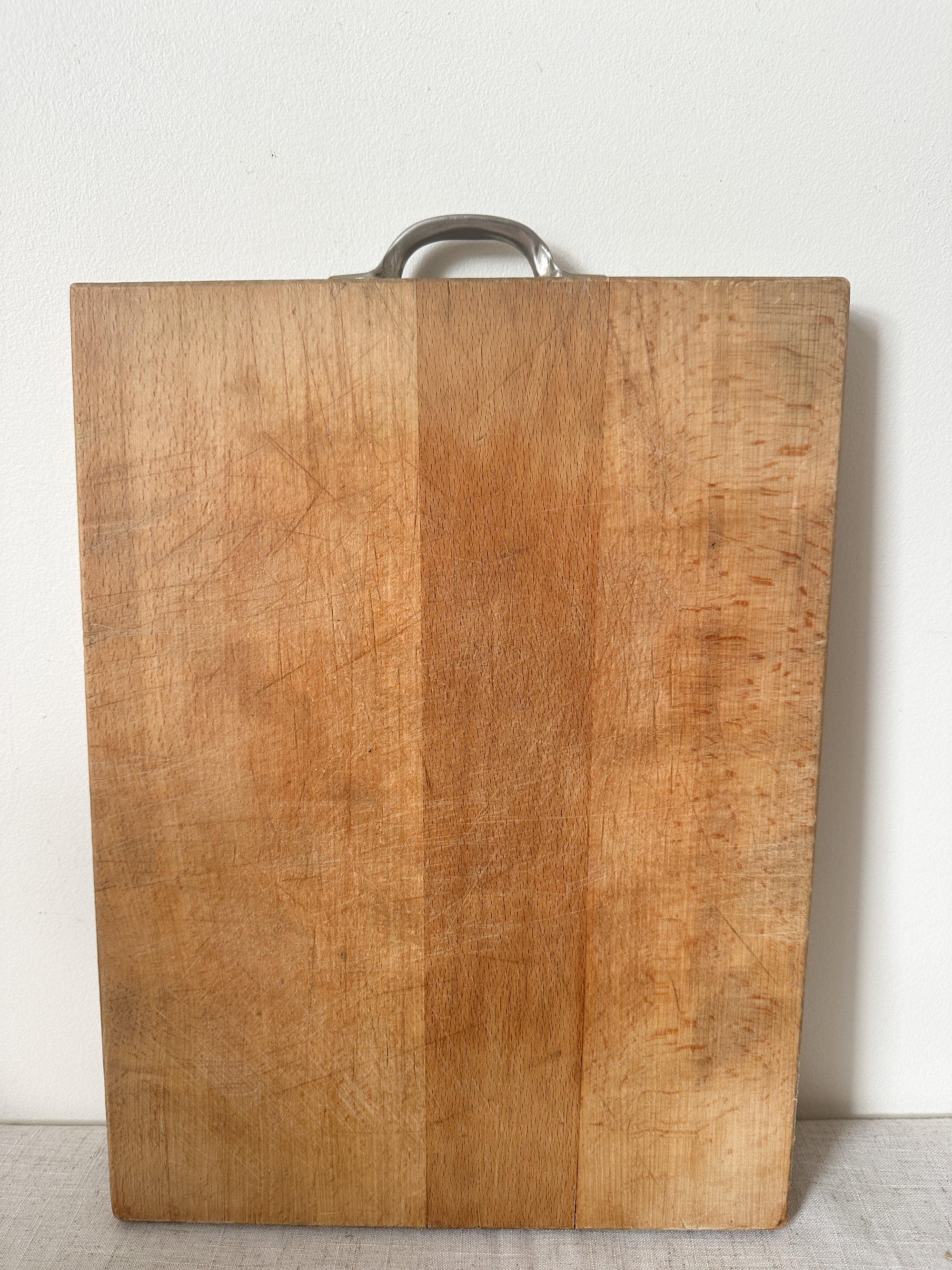 Vintage wooden bread board