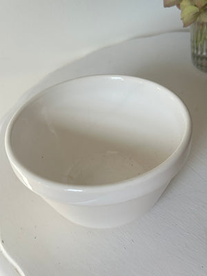 Mason Cash England white pudding bowl