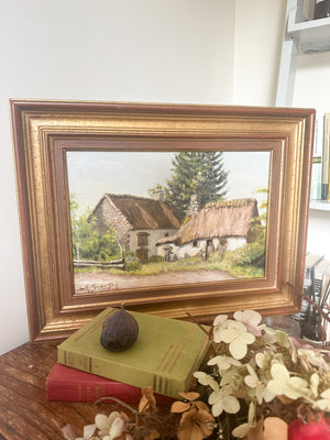 Charming French countryside painting