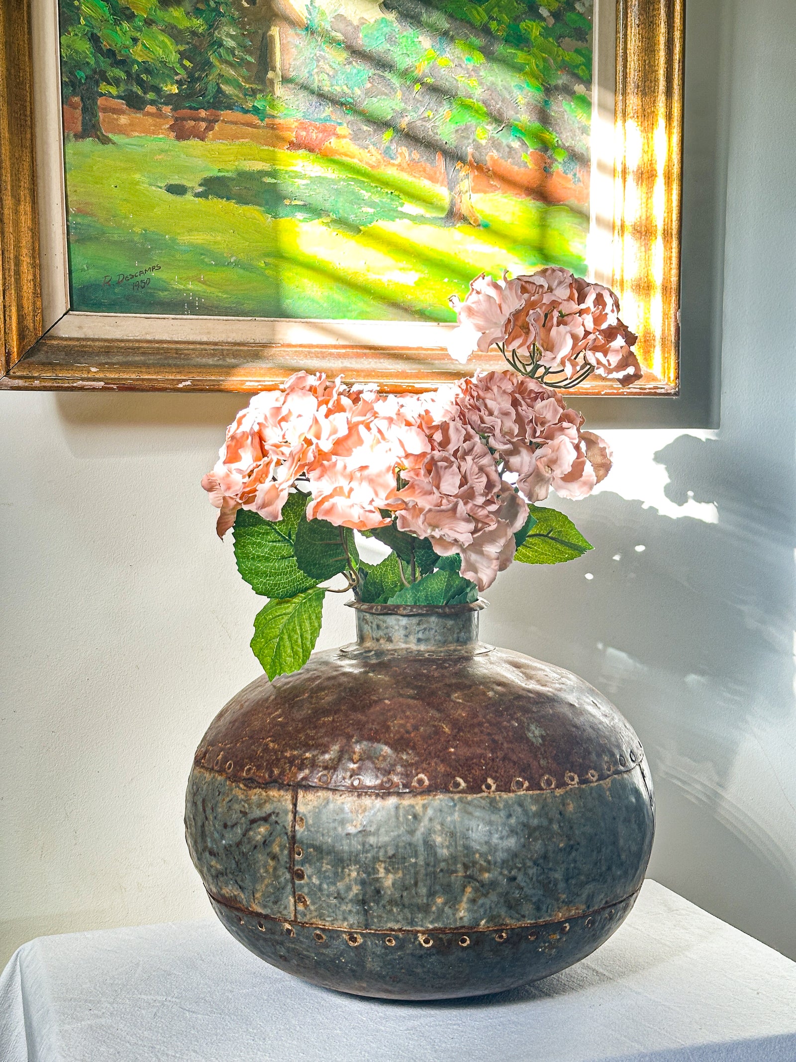 Vintage Indian 'Nagori' water pot