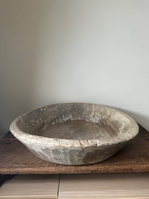 Rustic Parat Wooden Bowl