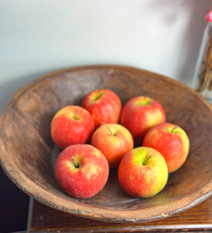 Rustic Parat Wooden Fruit Bowl