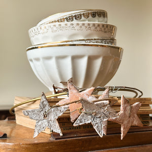 White and gold French porcelain cafe au lait bowl