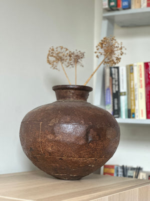 Vintage Indian 'Nagori' water pot