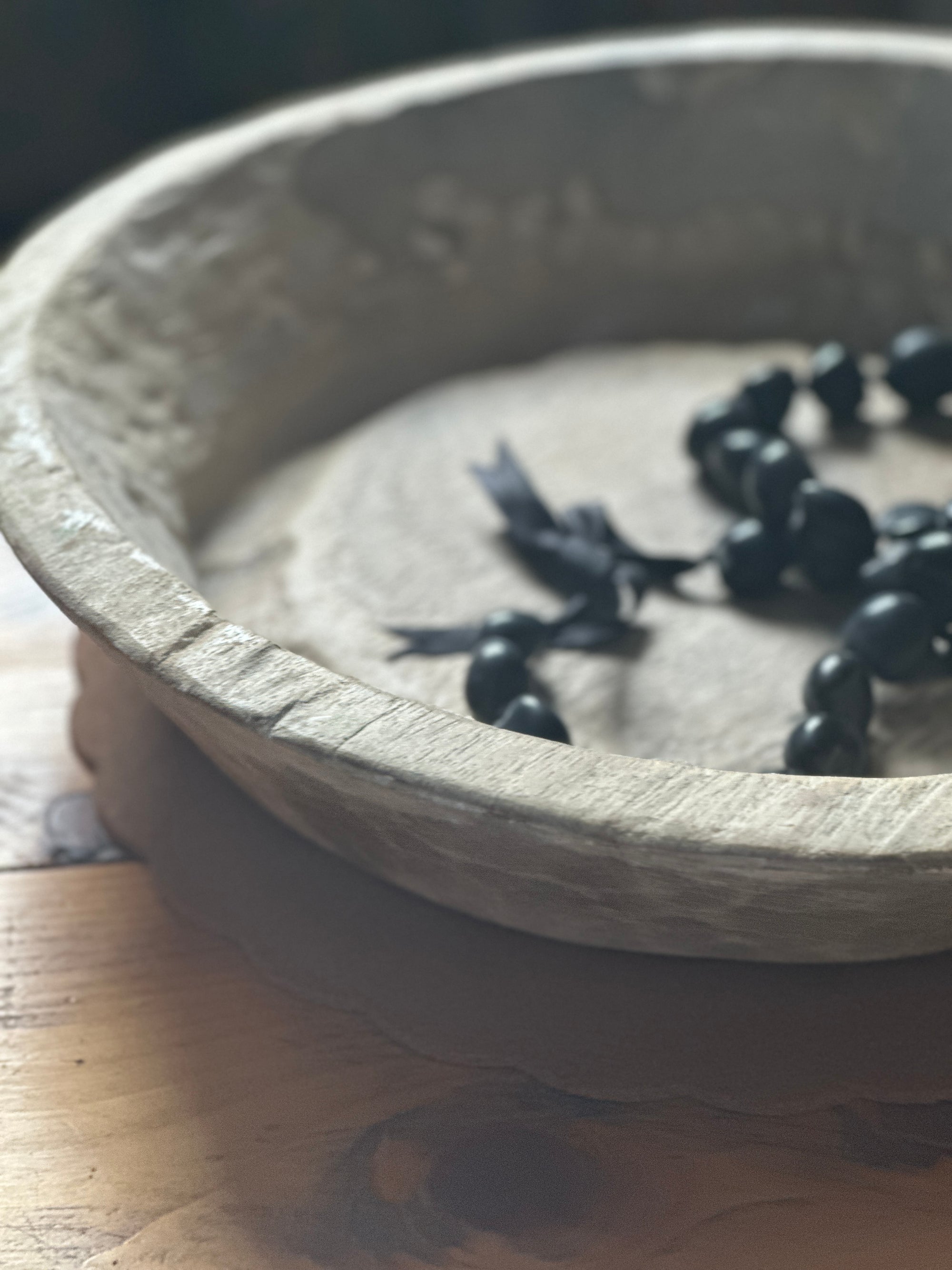 Rustic Parat Wooden Bowl