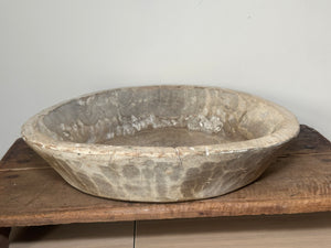 Rustic Parat Wooden Bowl