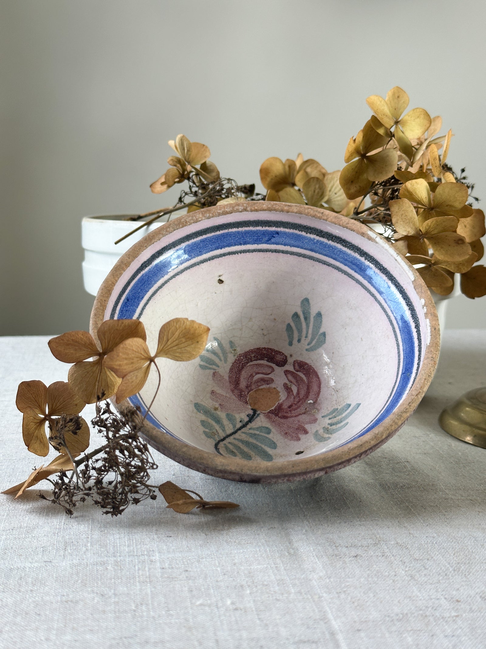 Rustic Vintage French bowl