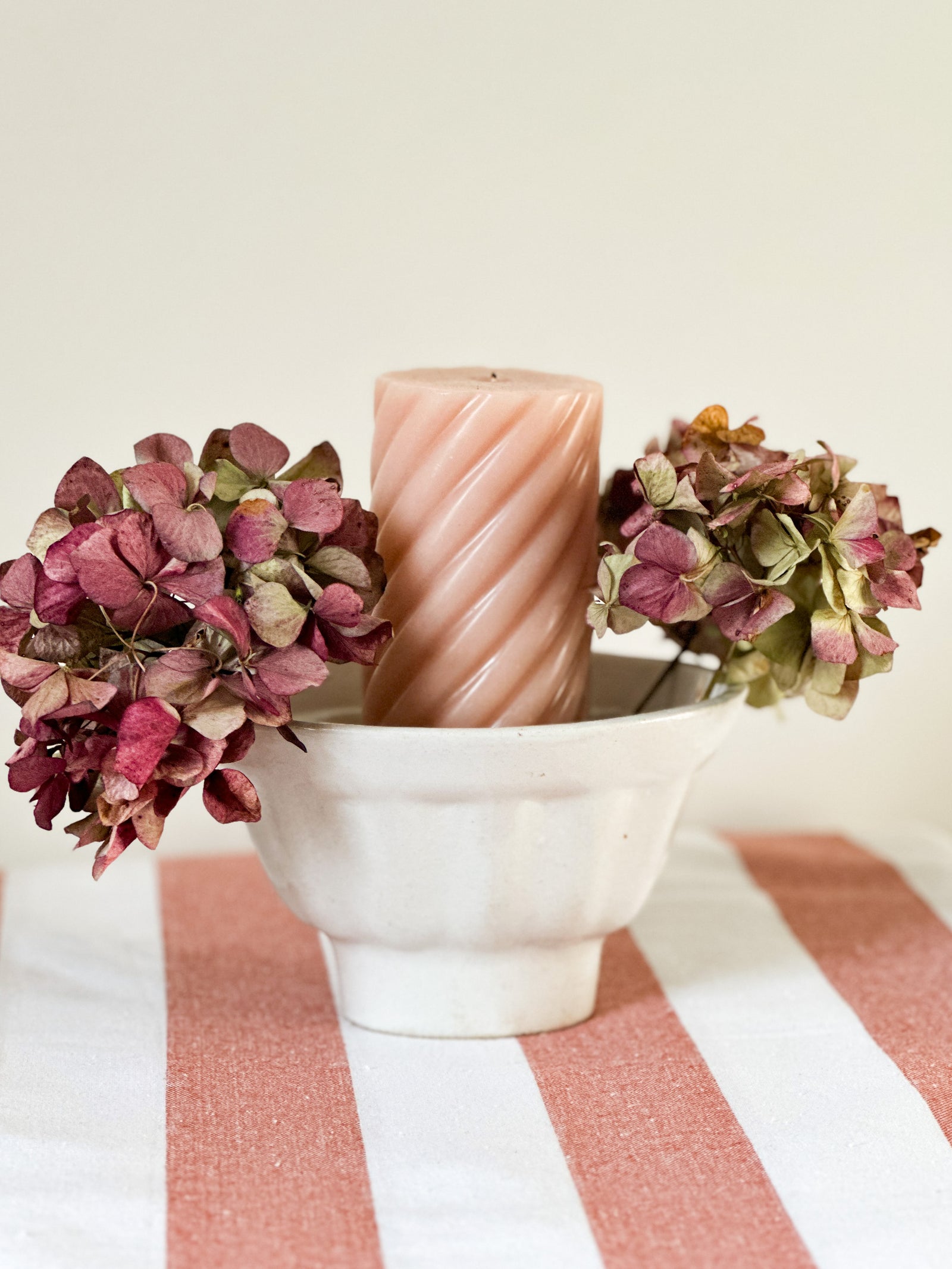 White vintage ceramic jelly mould