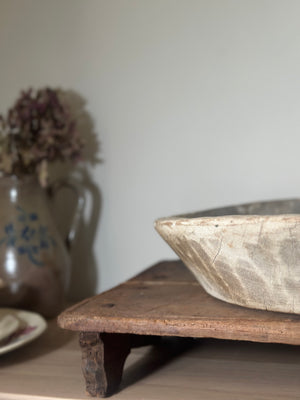 Rustic Parat Wooden Bowl