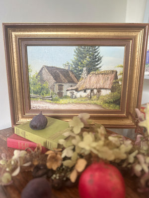 Charming French countryside painting