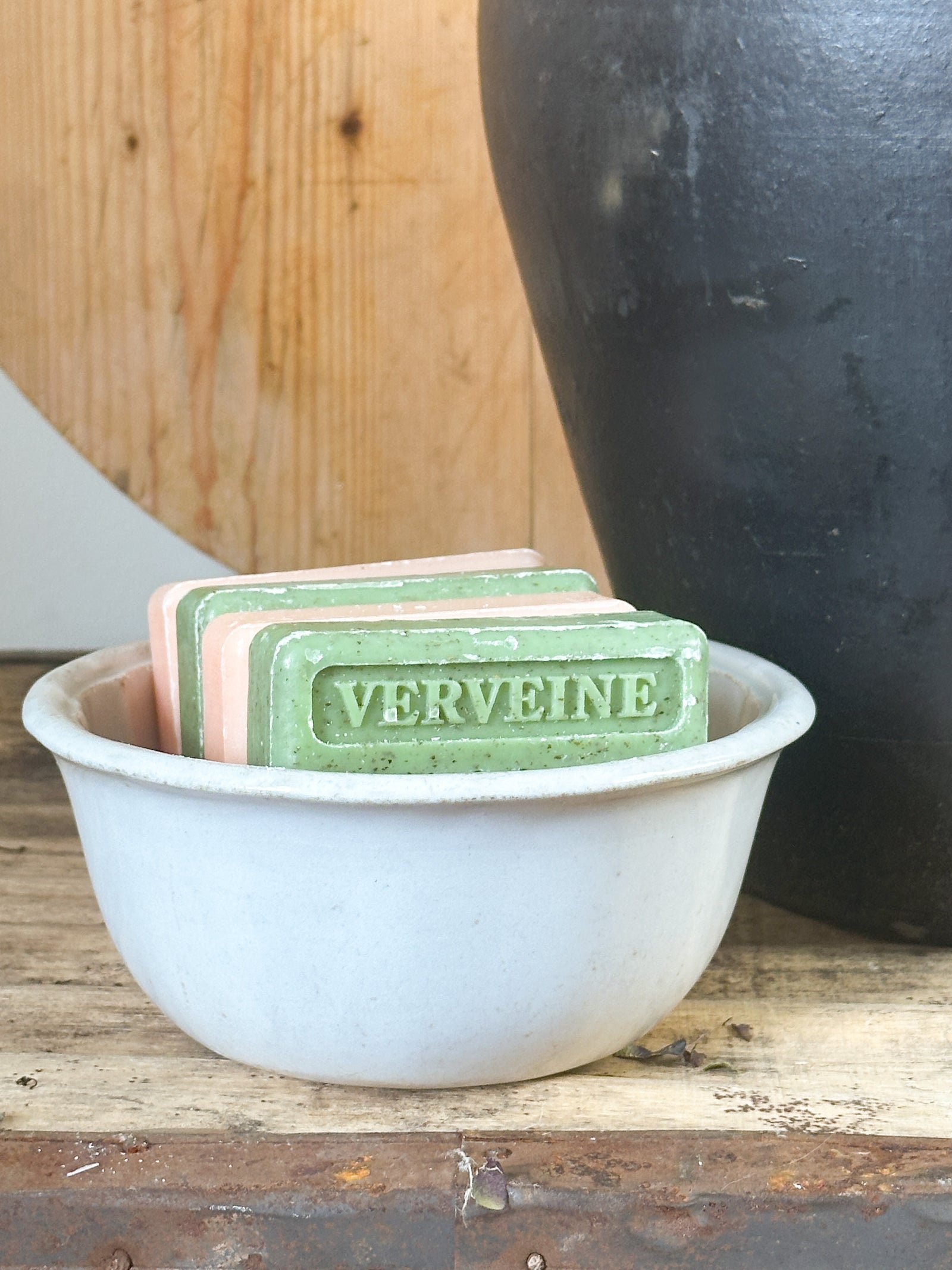 Vintage Ceramic Stoneware Round Mould