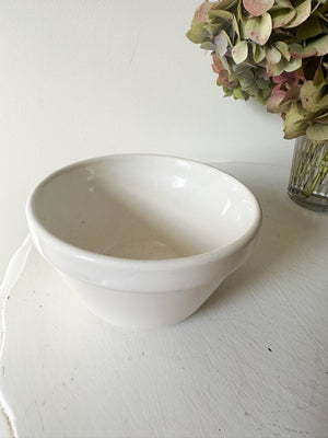 Mason Cash England white pudding bowl