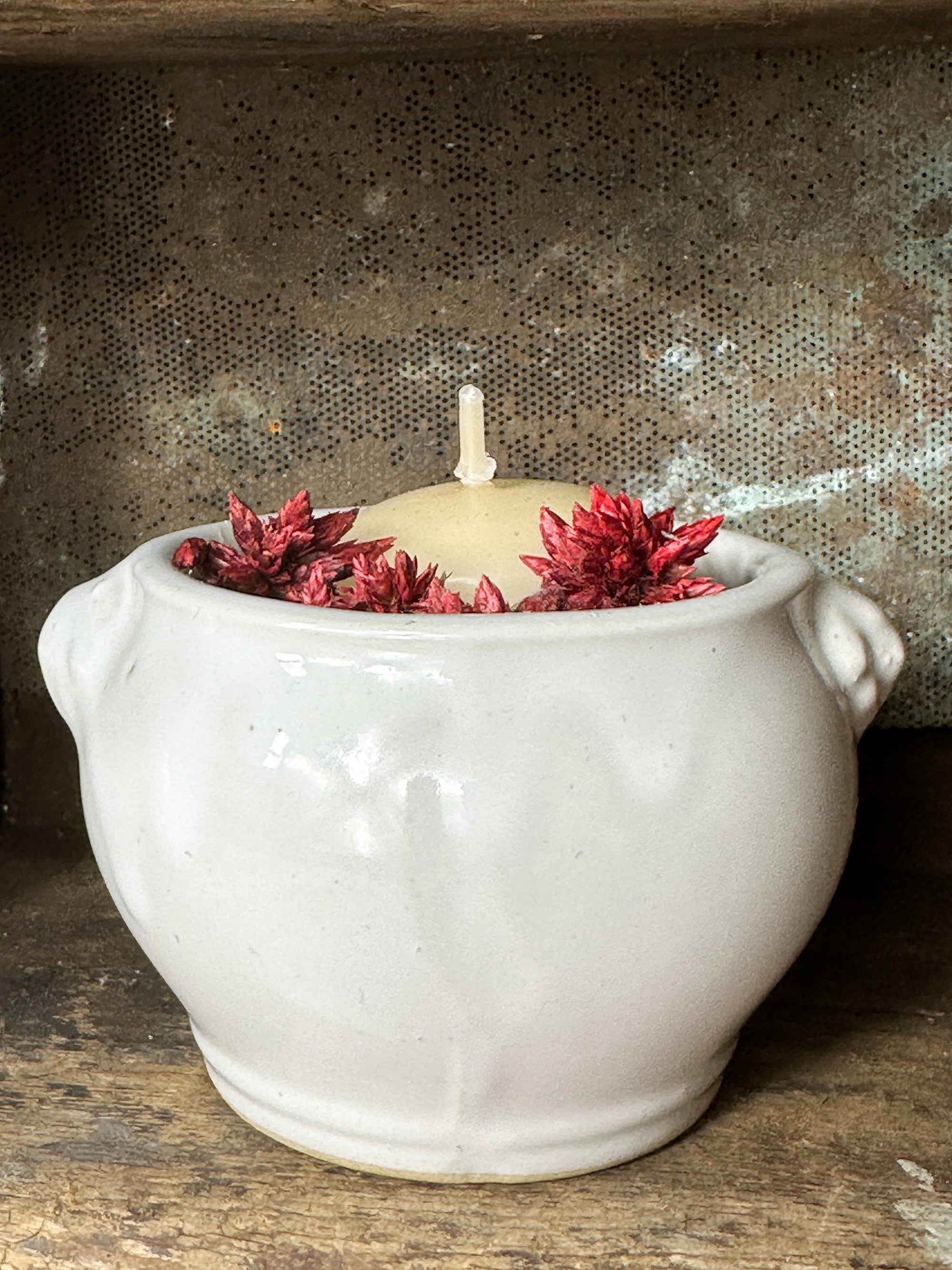 Miniature French white soupiere bowl