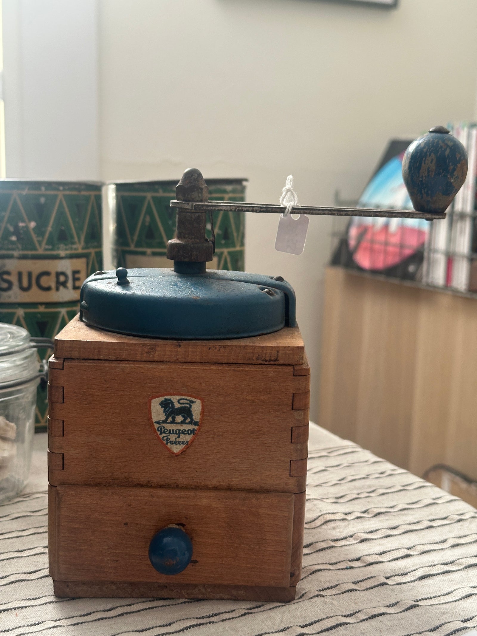Vintage French Peugeot Coffee Grinder