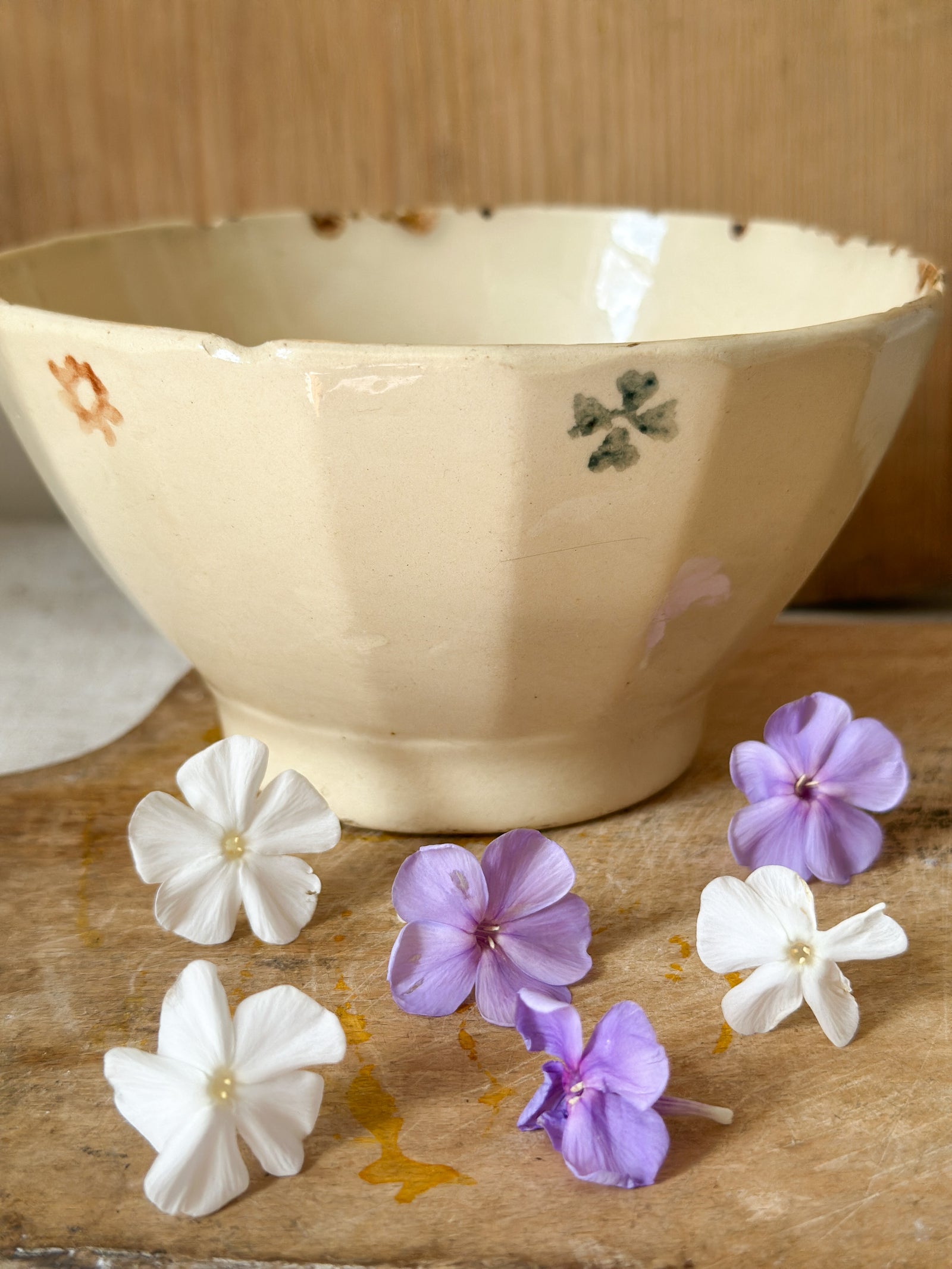 French cafe au lait bowl cream