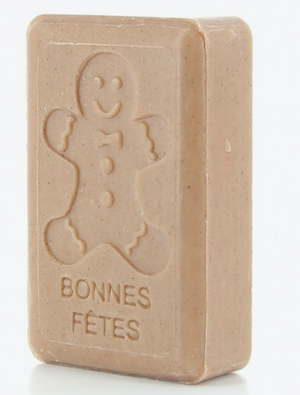 French "Gingerbread Man" spiced soap 125g (set of 3)