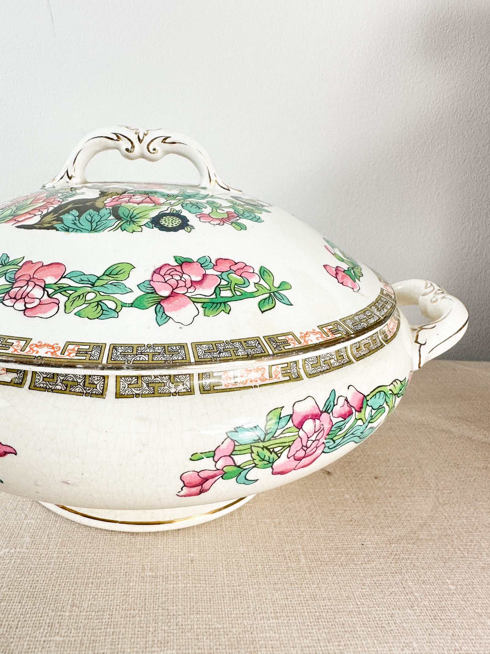 John Maddock and Sons Royal Vitreous vintage tureen