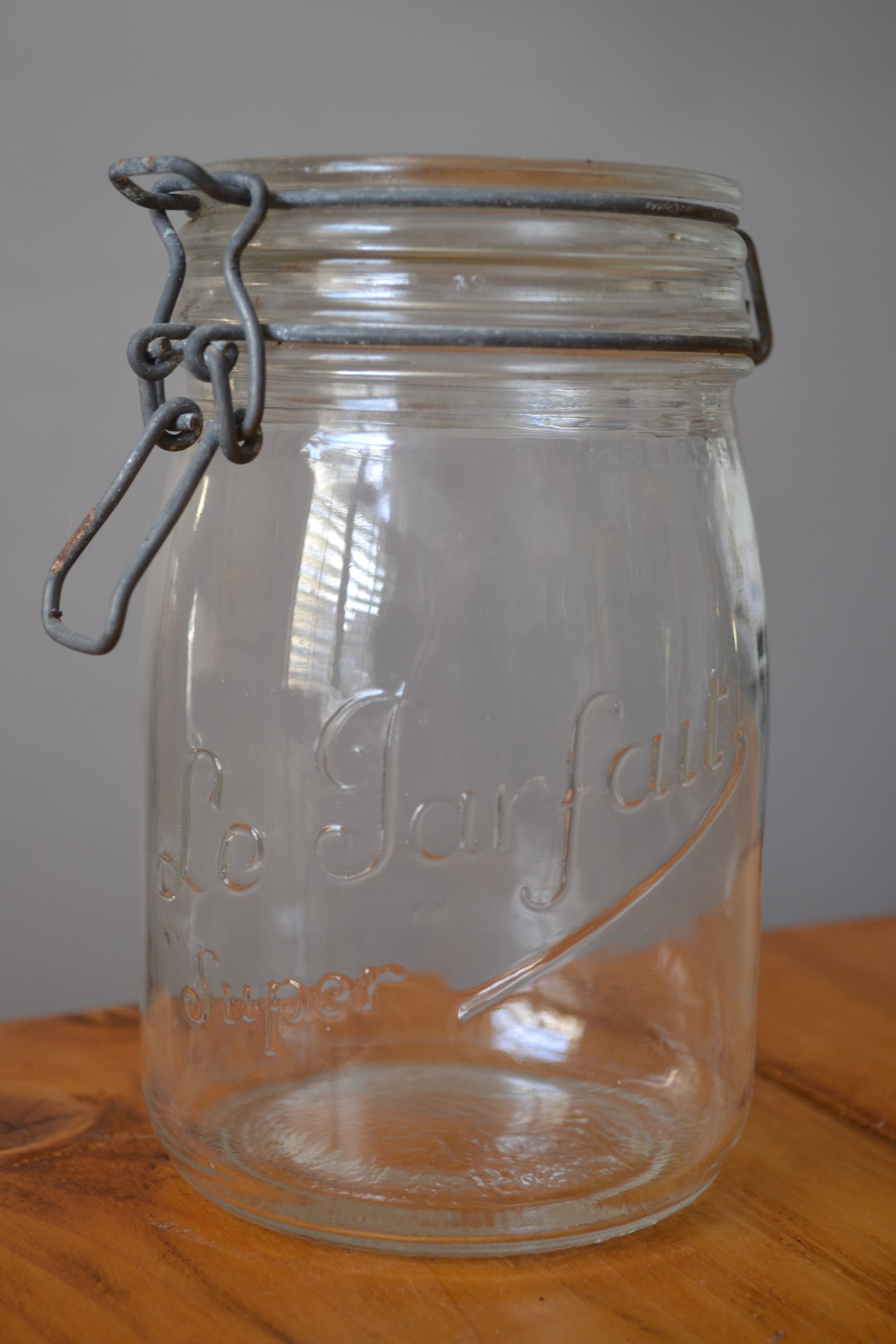 Le Parfait Clear Glass Jar