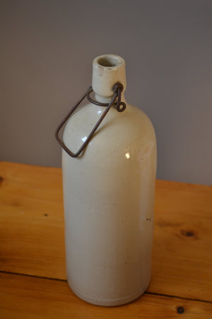 Antique French Stone Bottle