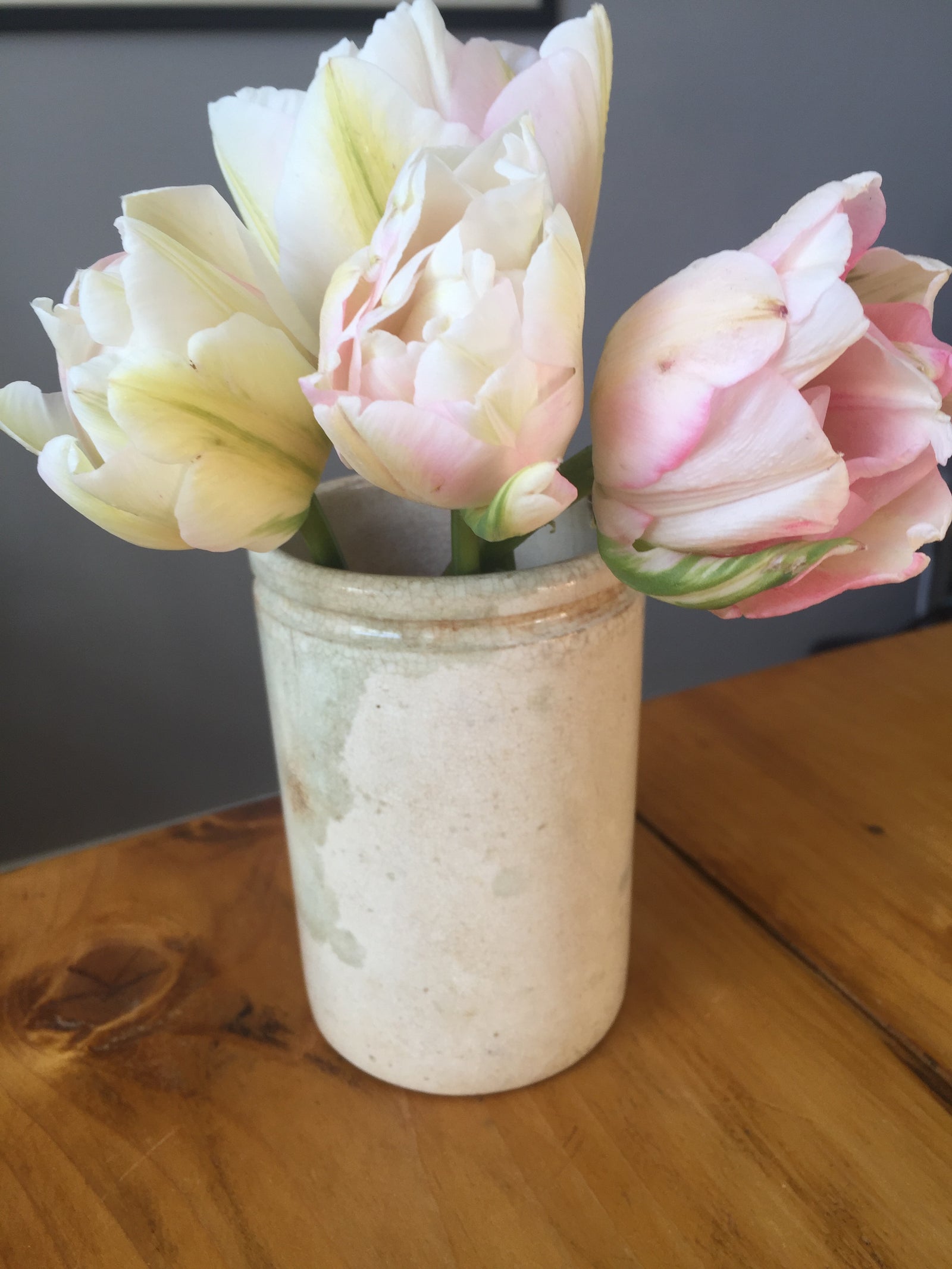 Stoneware Ink Pot (Beautiful staining)