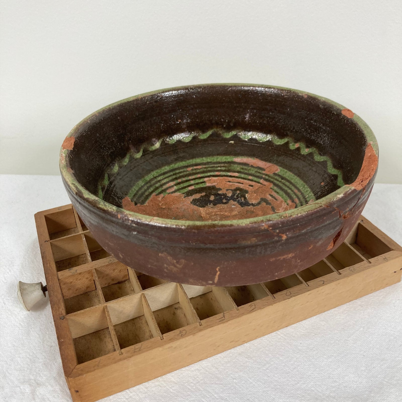 Bulgarian terracotta bowl