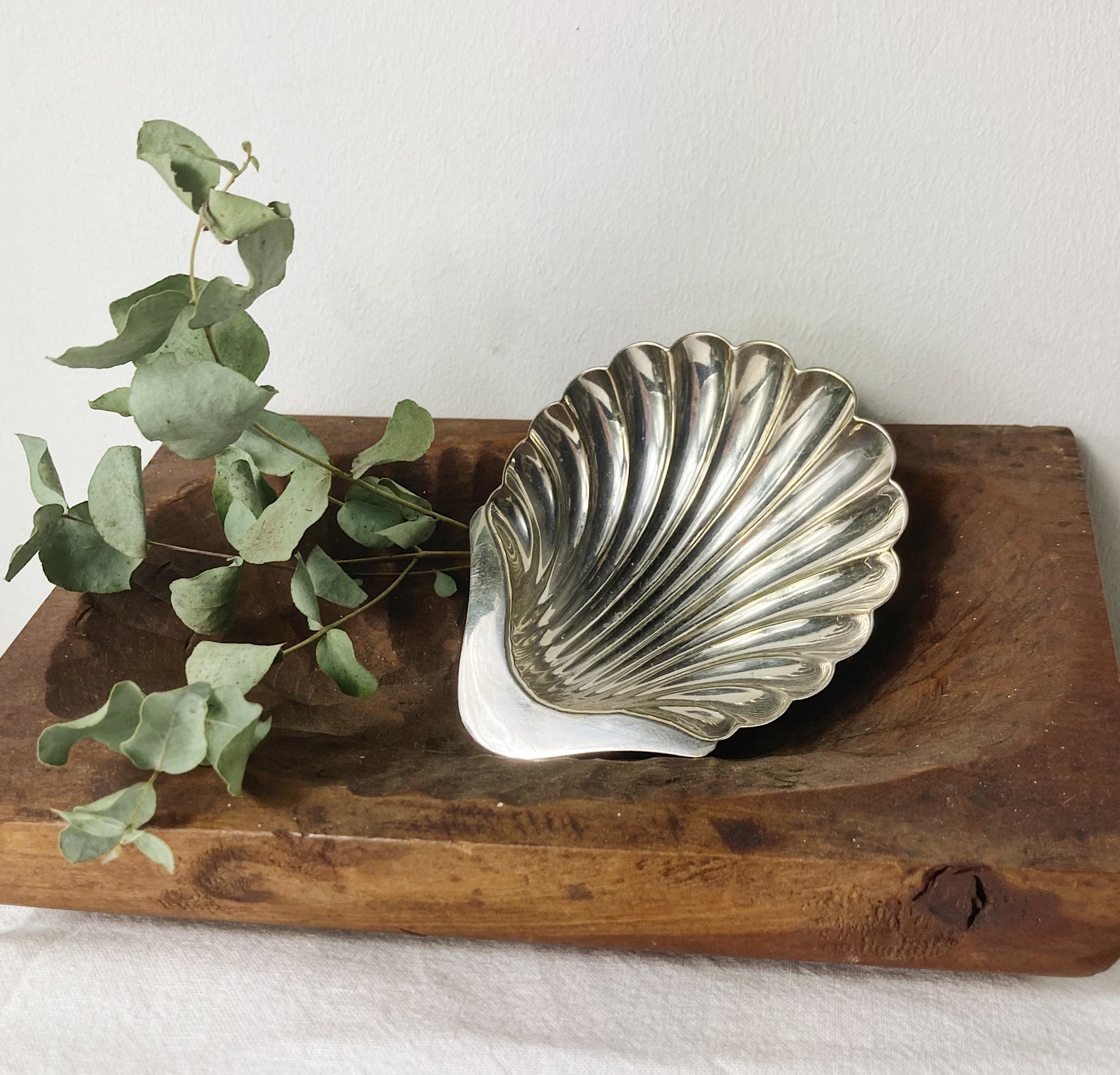 Scallop Silver Plated Dish