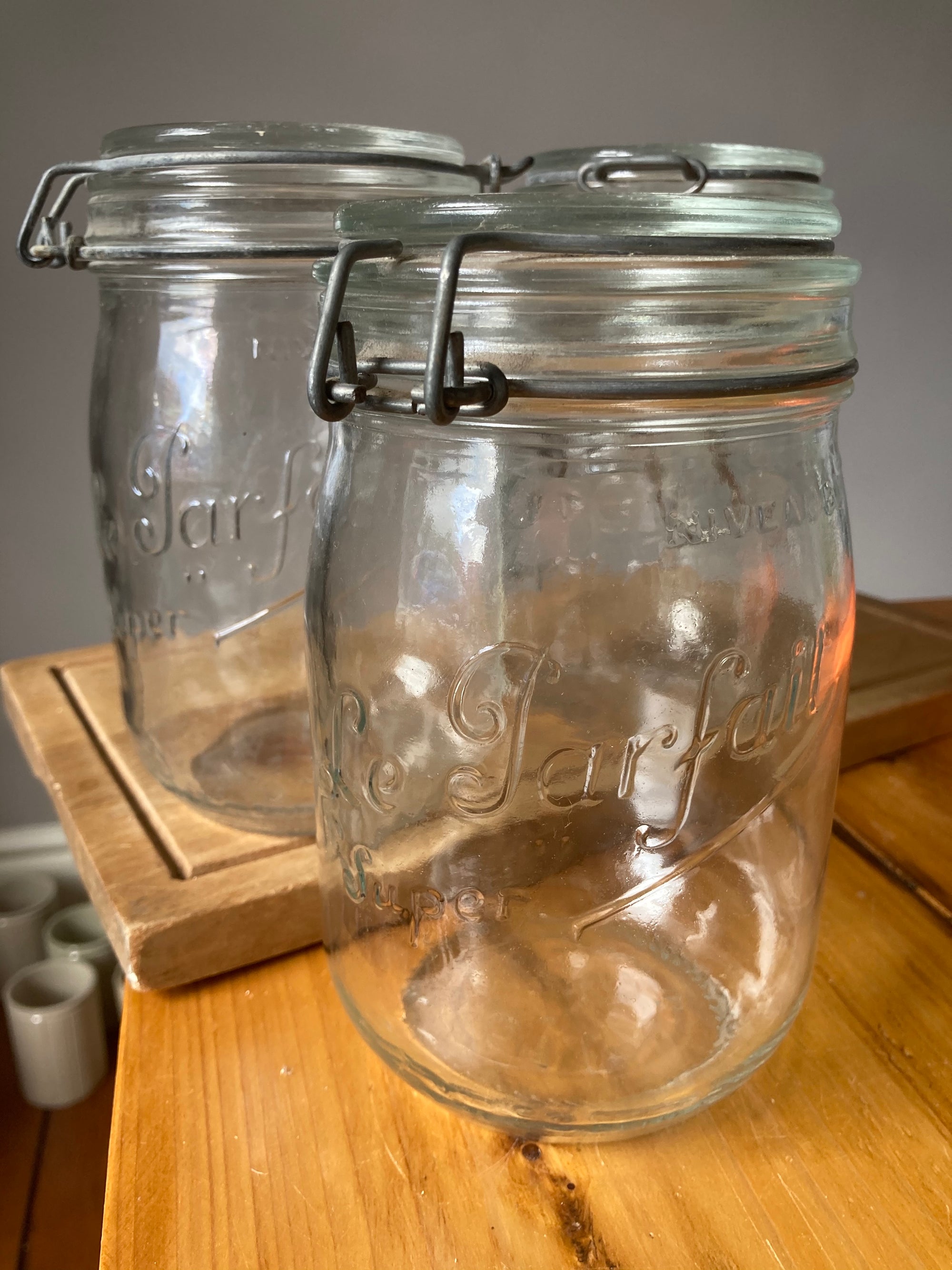 Le Parfait Clear Canning Jar 1 Litre