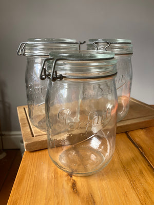 Le Parfait Clear Canning Jar 1 Litre