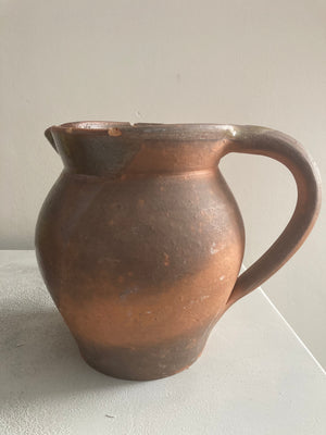 Earthenware pitcher