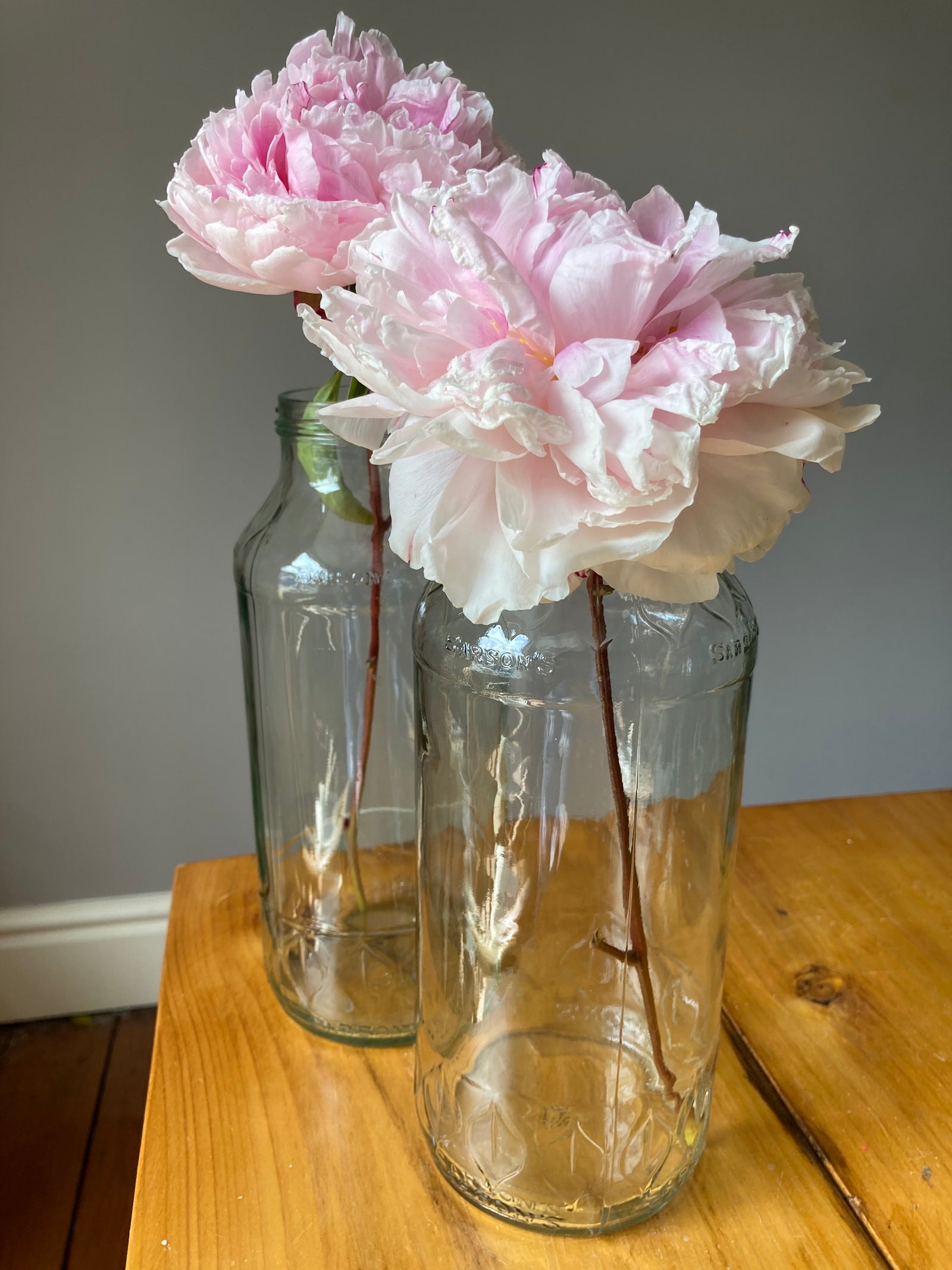 "Sarsons" Glass Pickling Jar
